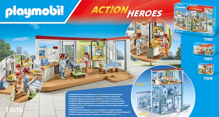 Image du produit Playmobil Maternité (71616, Playmobil Action Heroes)