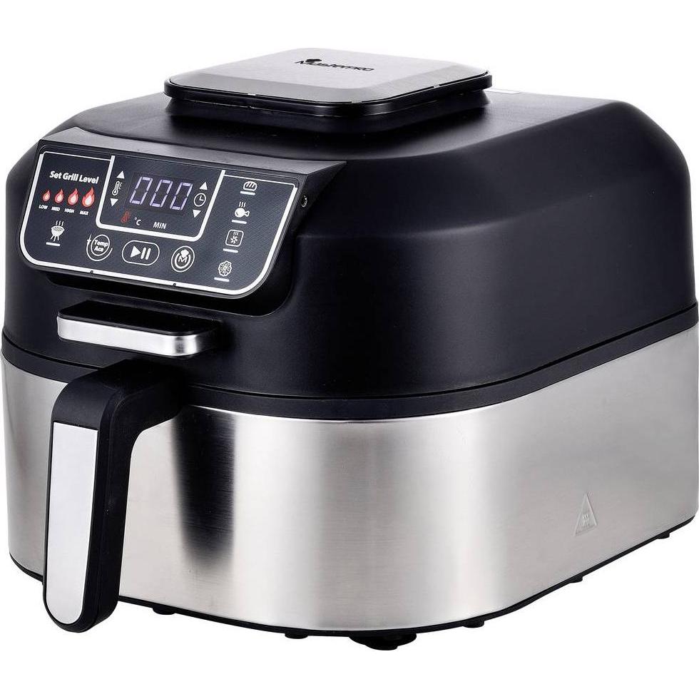 MasterPRO Rauchloser Grill, Fritteuse, Schwarz