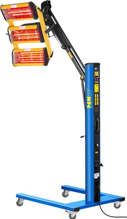 Produktbild MSW Lacktrockner Strahler Infrarotstrahler Heizstrahler Infrarot Lampe Auto 3300 W (3300 W)
