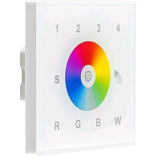 EVN, Zubehör Beleuchtung, WIFIWPRGBWw RGBRGBWFunkdimmerWandpanel4 Kanal