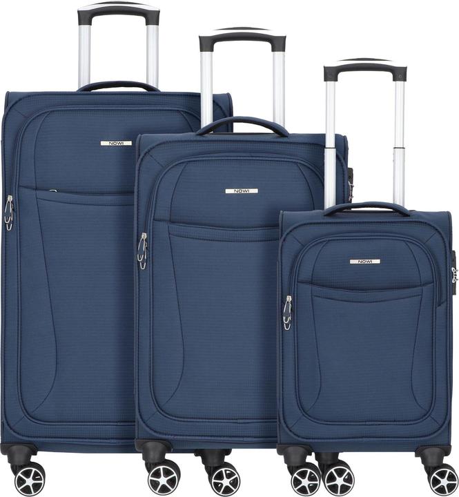 Actual product image Nowi Edinburgh 4 wheel suitcase set 3-piece (156 l)