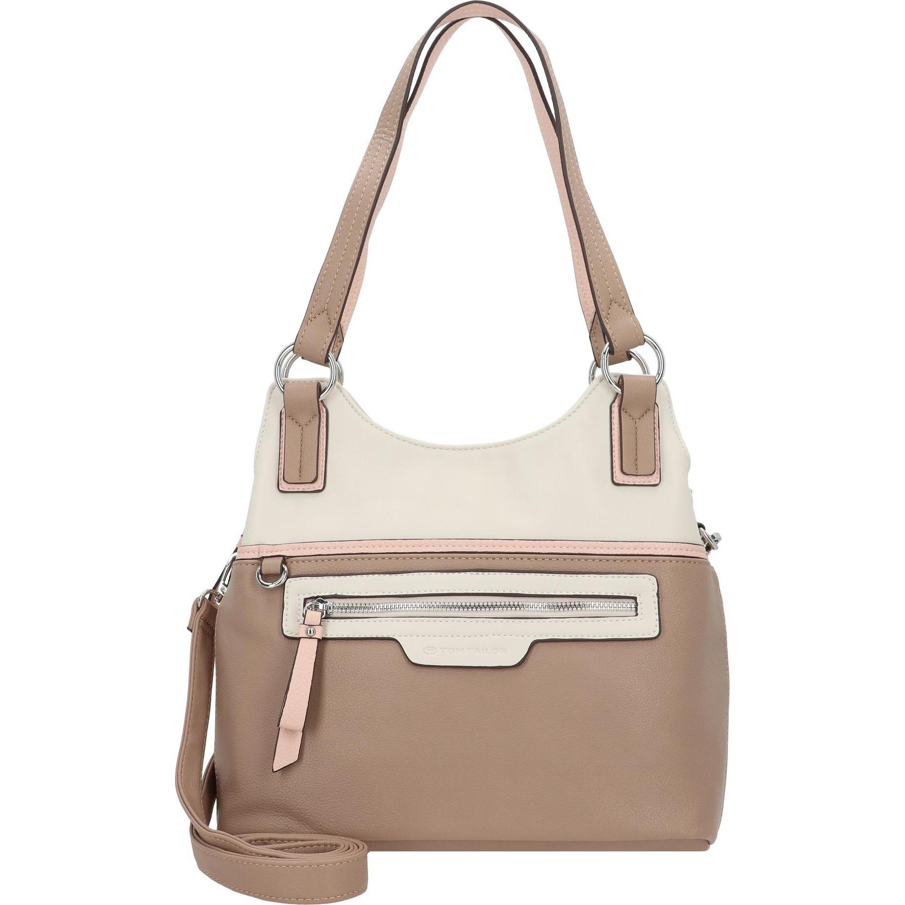 Tom Tailor, Handtasche, Jule Schultertasche 32 cm, Rosa