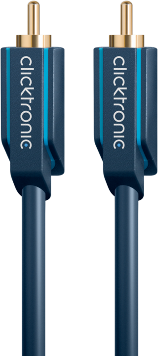Produktbild clicktronic Stereo-Audiokabel (1 m, Cinch)