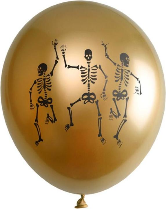 Santex Luftballons Skelette, 6 Stk. (6x)