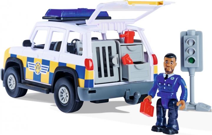Actual product image Simba Sam Police Car 4x4 with Malcolm Light + Sound 19cm