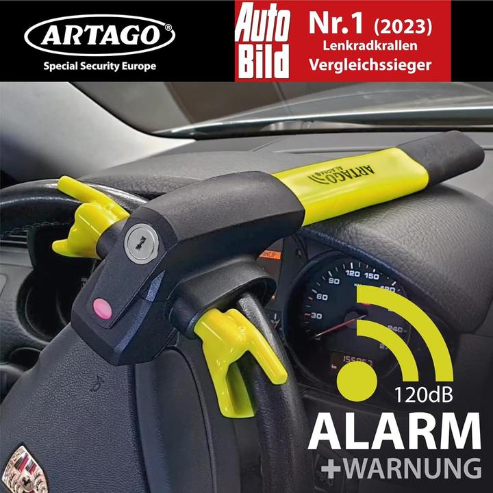 Produktbild Artago Lenkradschloss