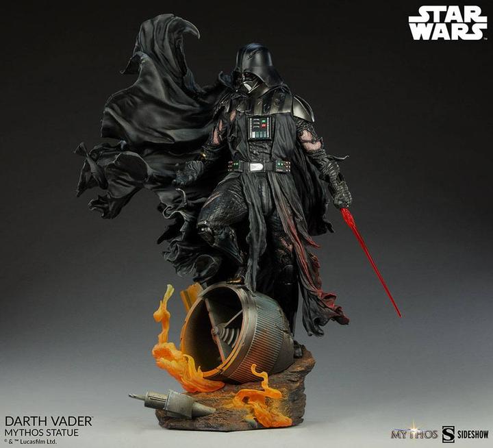 Actual product image Sideshow Star Wars myth of Darth Vader