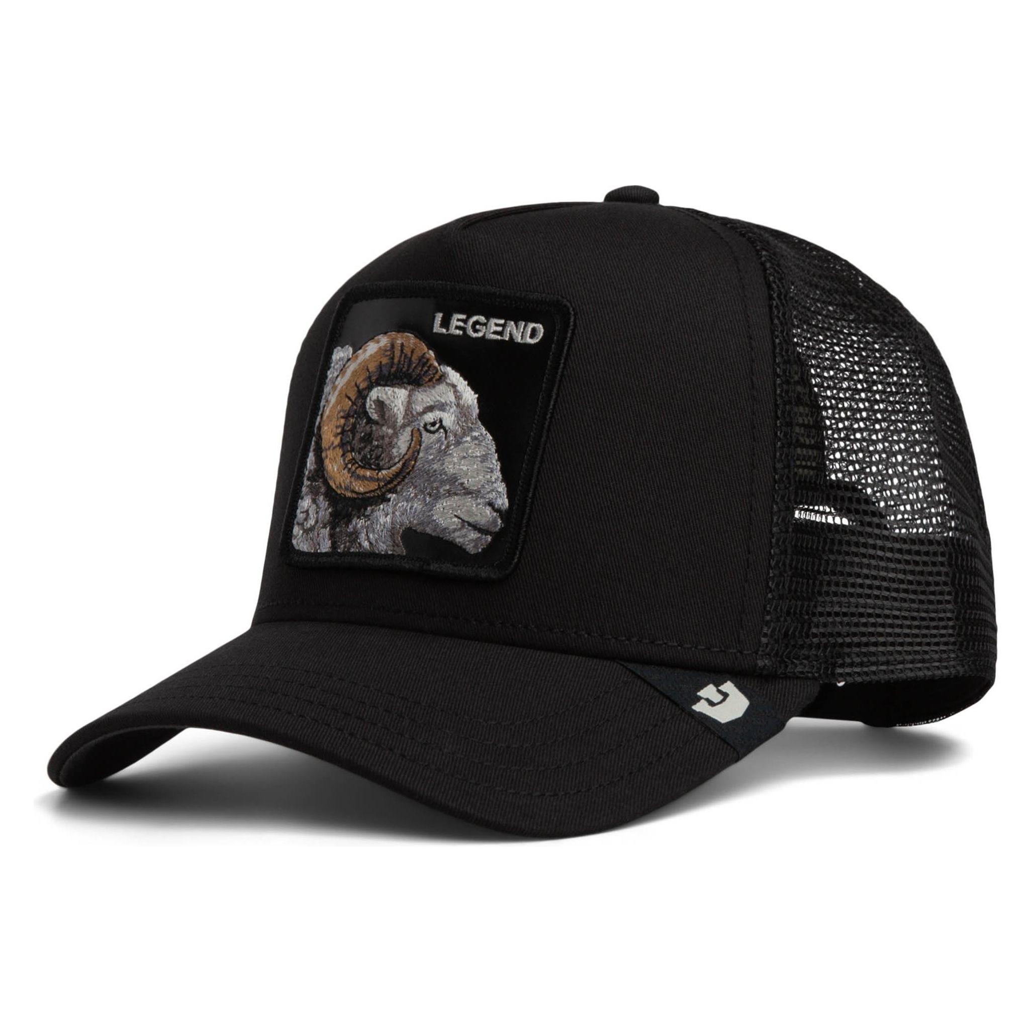 Goorin Bros, Unisex, Cap, Og Trucker, Schwarz, (One Size)