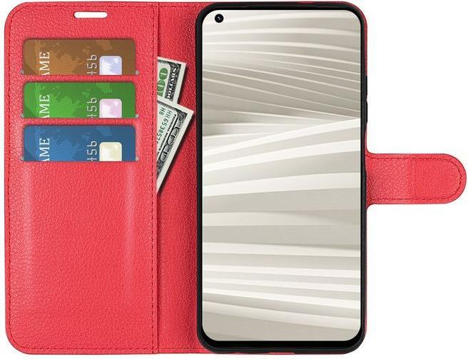 Image du produit MU Classic Série de couvertures de livre en cuir Litchi (Realme GT2 Pro)