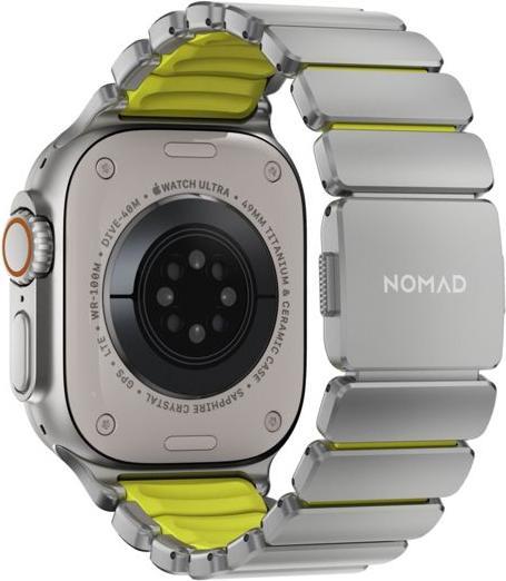 Productafbeelding Nomad Spartan Band Natural Titanium Volt 49mm (FKM, Titanium, Titanium)