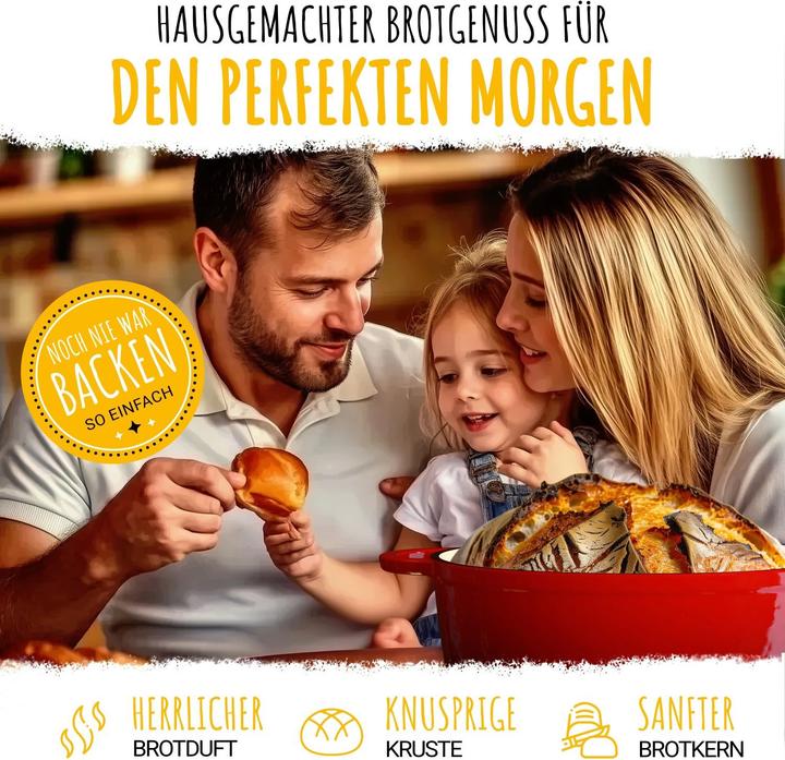 Produktbild Susani Brotbackform mit Deckel und Gärkorb (26 cm)