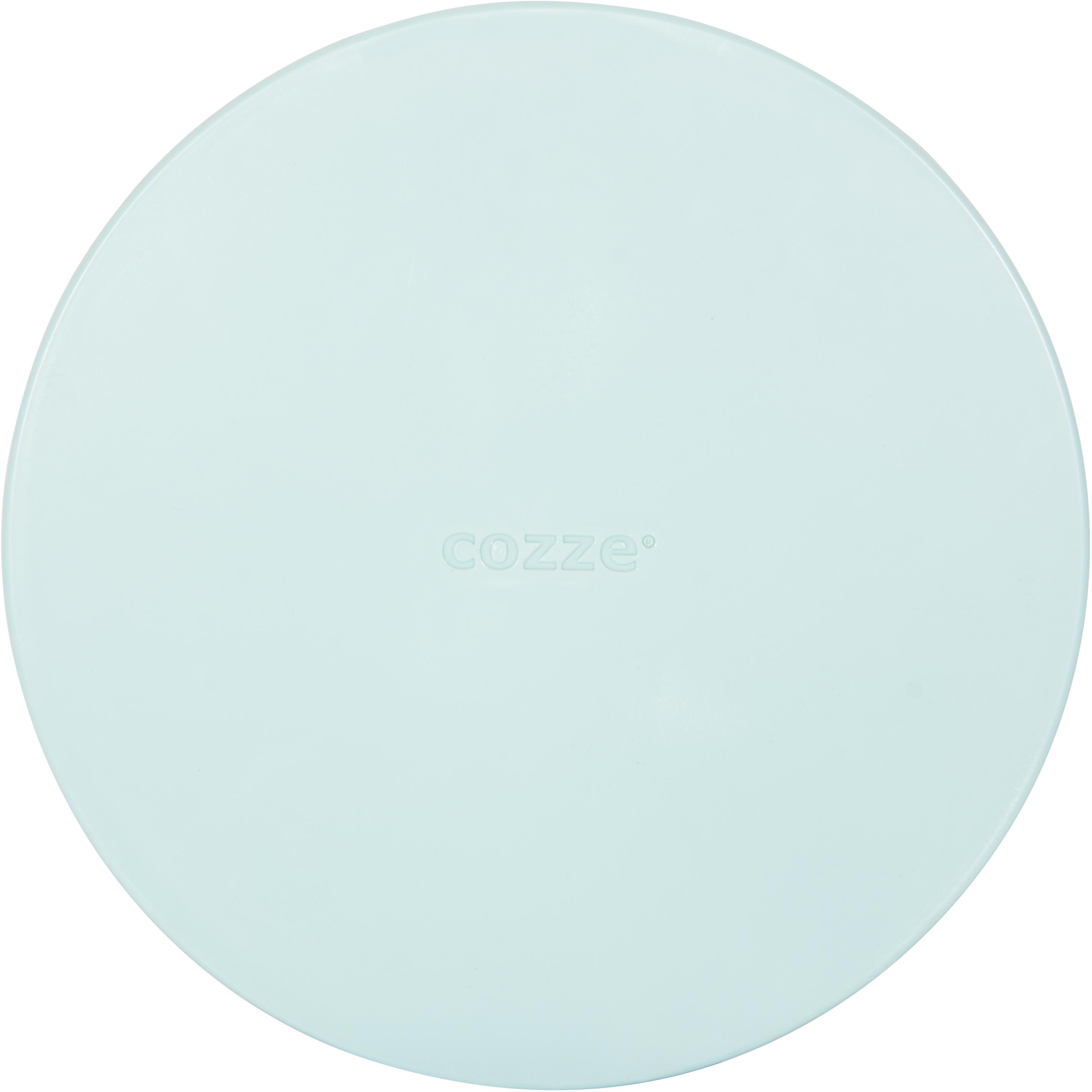 Cozze, Accessori per pizza, pizzabraet i plast Ø350x10 mm, lyseblå