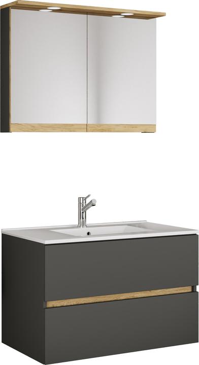 Produktbild VCM Badmöbel-Set mit Waschbecken Cosila-I 81