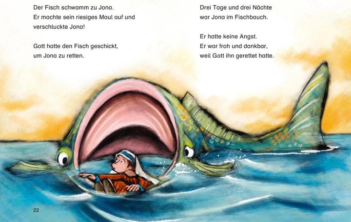 Produktbild Jona und der grosse Fisch (Deutsch, Christiane Herrlinger, Mathias Weber, 2018)