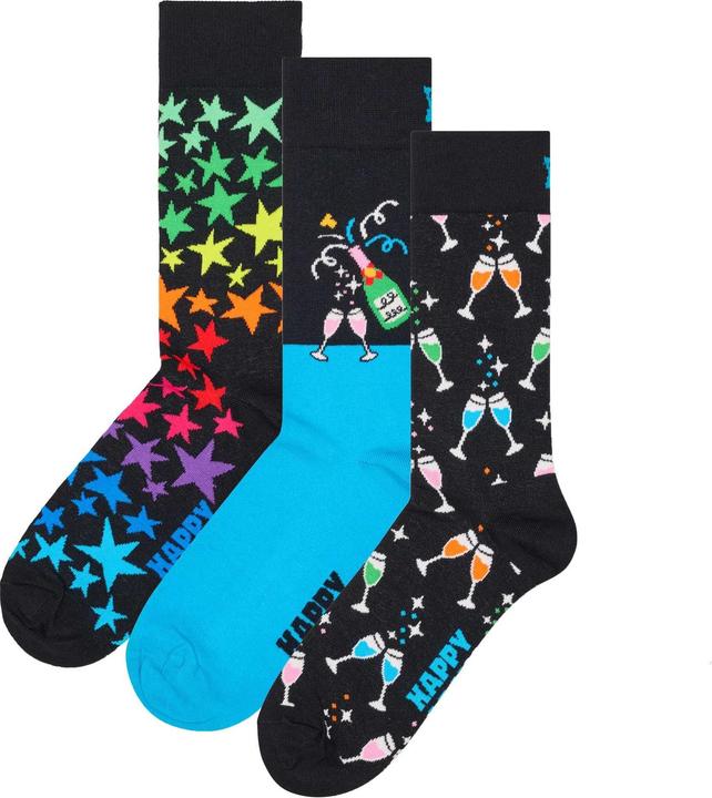 Immagine prodotto Happy Socks 3-Pack Celebrations Socks Gift Set (confezione da 3, 41 - 46)