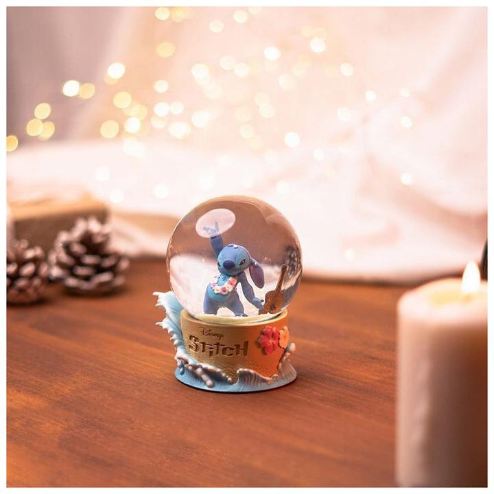 Actual product image Grupo Erik STITCH - Surf - Boule à Neige 80mm