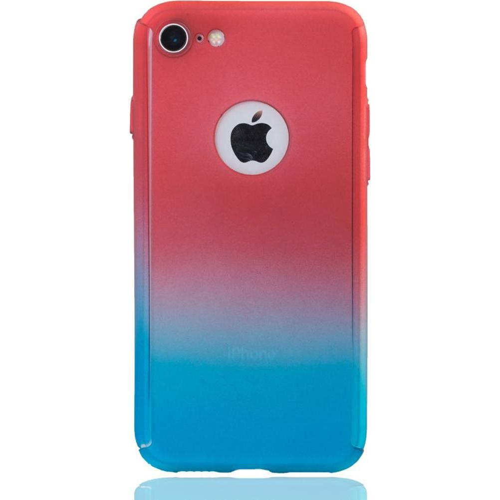 Thumbnail - König Design Schutz Handy Hülle für Apple iPhone 6 / 6s Full Case Cover Displayschutz Blau (Apple iPhone 6), Smartphone ...