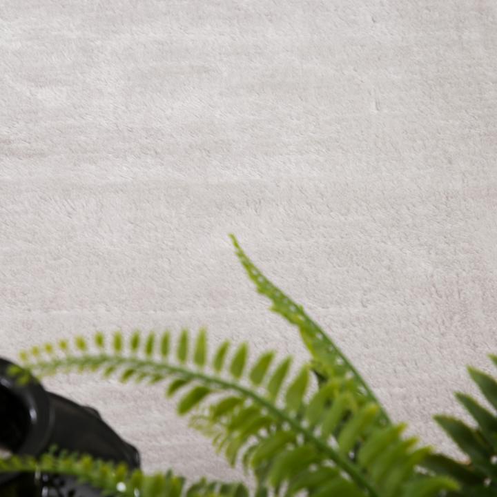 Immagine prodotto Paco Home 1A Teppich Weich Super Soft Wohnzimmer Silber - 140x200 (140x200 cm)