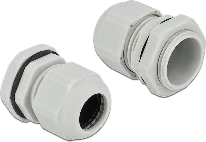 Produktbild Delock Kabelverschraubung PG19, 28mm, 10 Stück, grau