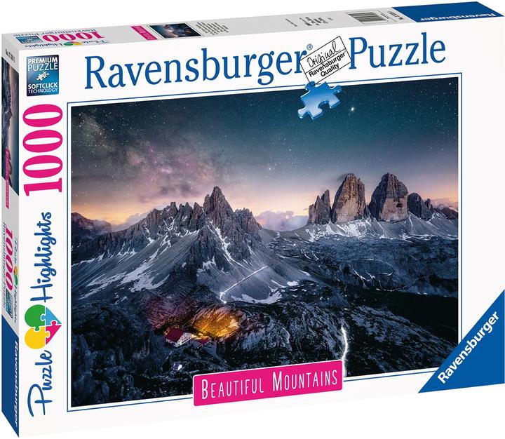 Immagine prodotto Ravensburger Tre set, Dolomiti (1000 pezzi)