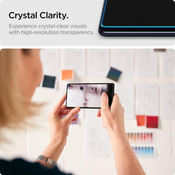 Image du produit Spigen - Glas.tR Slim (2 pack) - Samsung Galaxy Xcover7 / Xcover7 Pro - Clear (2 pcs, Samsung Galaxy Xcover 7, Samsung Galaxy XCover7 Pro)