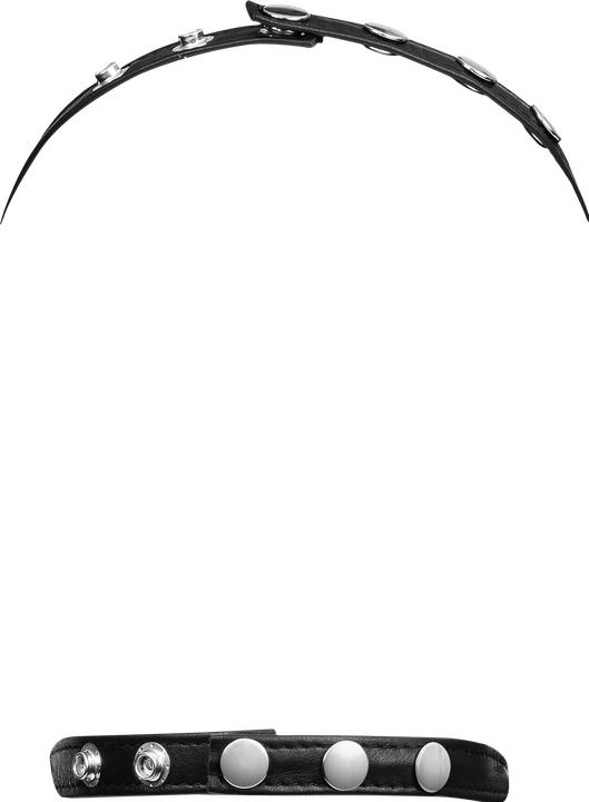 Actual product image Rimba Ledermaulkorb – Schwarz