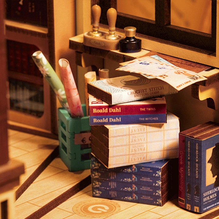Image du produit Robotime Kit de maquette 'Bookstore