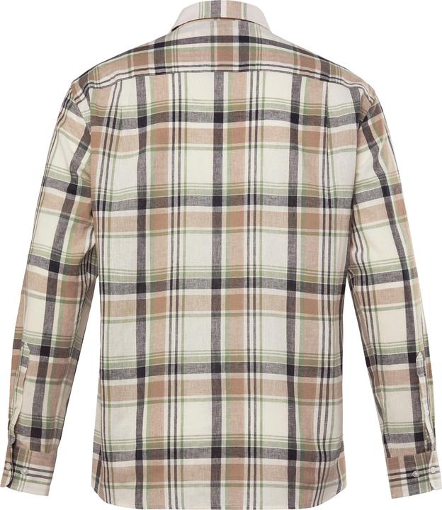Produktbild Boston Park Leinenmix-Karohemd, Langarm, Kentkragen, Comfort Fit (L)