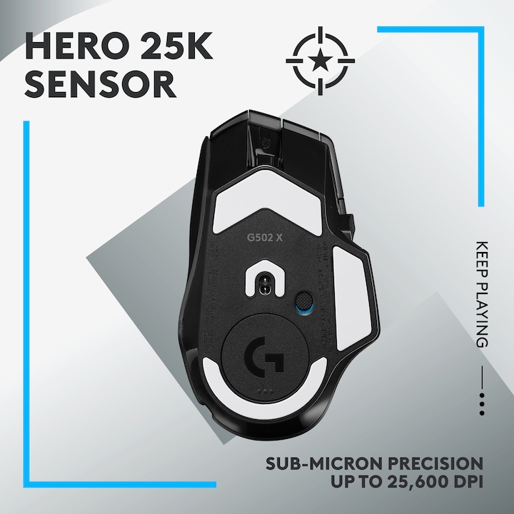 Image du produit Logitech G G502 X Lightspeed (Sans fil)