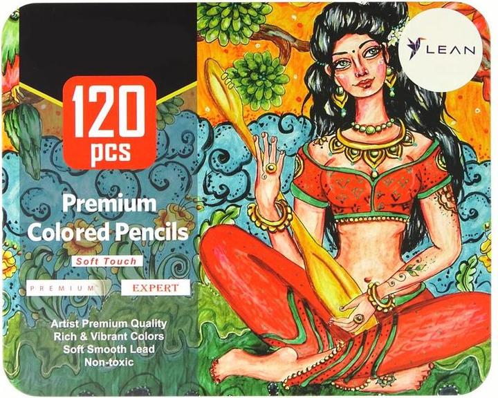 Lean Toys Buntstifte 120 Stk (120x)