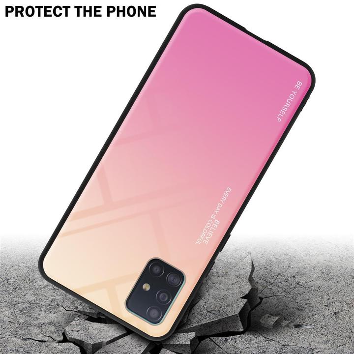 Produktbild Cadorabo TPU 2 Farben Glas Cover (Samsung Galaxy M40s)