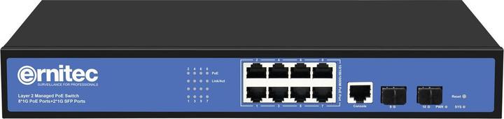 Image du produit Ernitec Commutateur administrable de niveau 2+, 8 x (8 ports)
