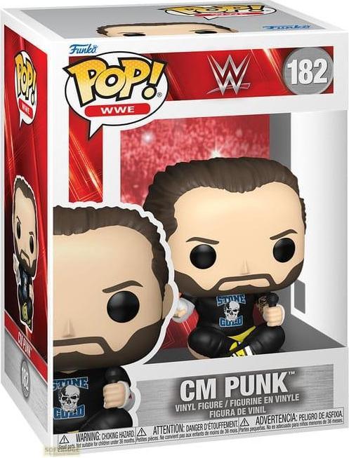 Produktbild Funko WWE POP! Vinyl Figur CM Punk 9 cm