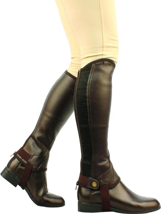 Actual product image Saxon Equileather Half Chaps (S)
