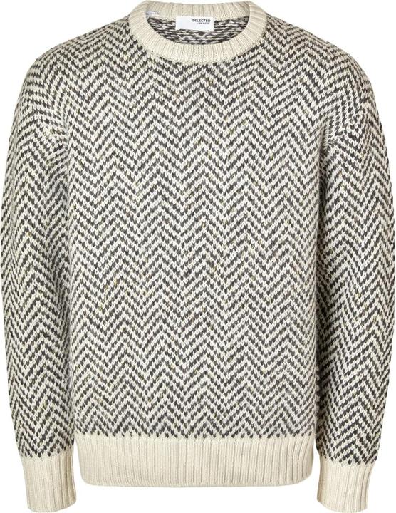 Actual product image Selected Herringbone jumper (XL)