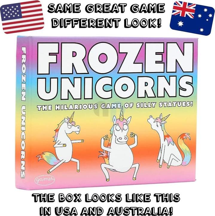 Produktbild Gamely FROZEN UNICORN - The hilarious game of silly statues (Englisch)