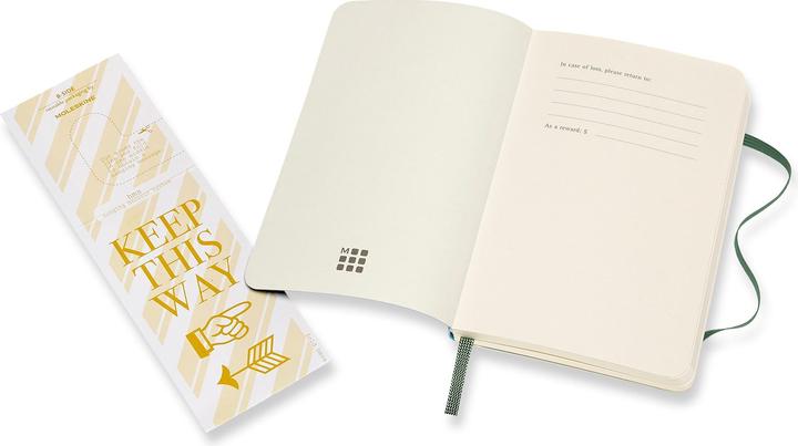 Actual product image Moleskine Notebook (A6, Plain, Soft cover)
