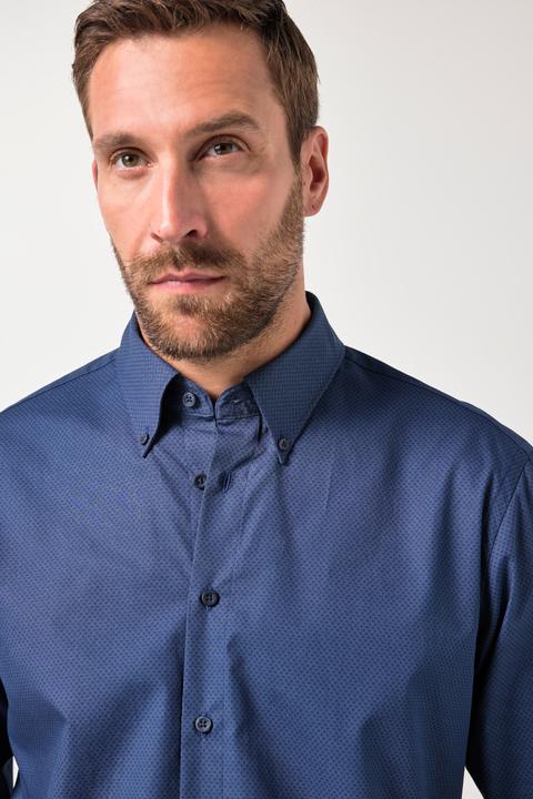 Produktbild JP1880 Hemd, Langarm, Minimal-Print, Buttondown-Kragen, Modern Fit (XXL)