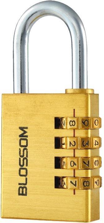 Produktbild Blossom PADLOCK HANG CODE BRASS NL11 40X4(6/72)