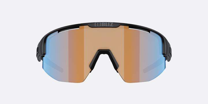 Actual product image Bliz Matrix Small Nano Optics Nordic Light (Matt Black, Coral w blue multi)