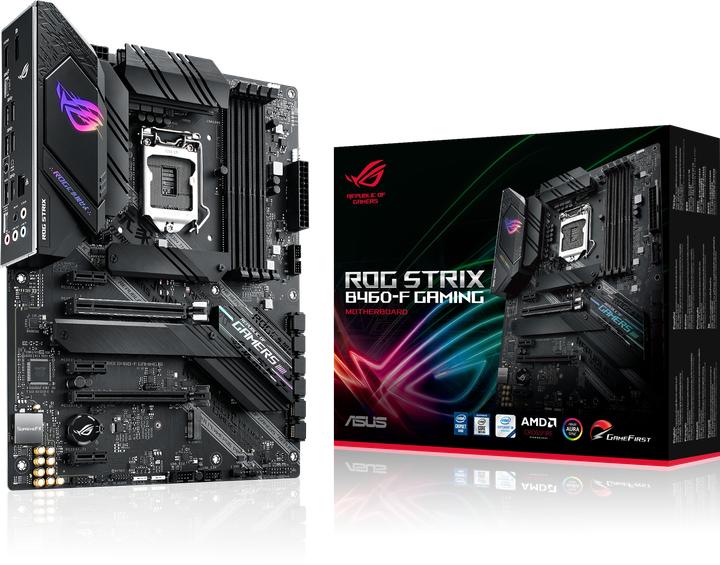 Produktbild ASUS ROG STRIX B460-F GAMING (LGA 1200, Intel B460, ATX)
