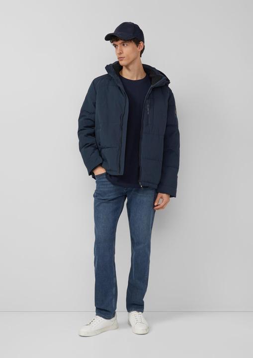 Produktbild s.Oliver T-Shirt Strukturiertes Longsleeve mit Ärmelbündchen (M)