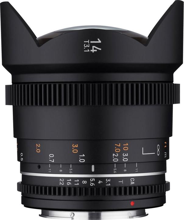 Produktbild Samyang 14mm T3.1 MK2 Canon EF (Canon EF, Vollformat)
