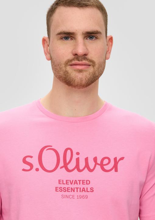 Actual product image S.Oliver T-Shirt T-Shirt aus Baumwolle mit Logo-Print (XXL)