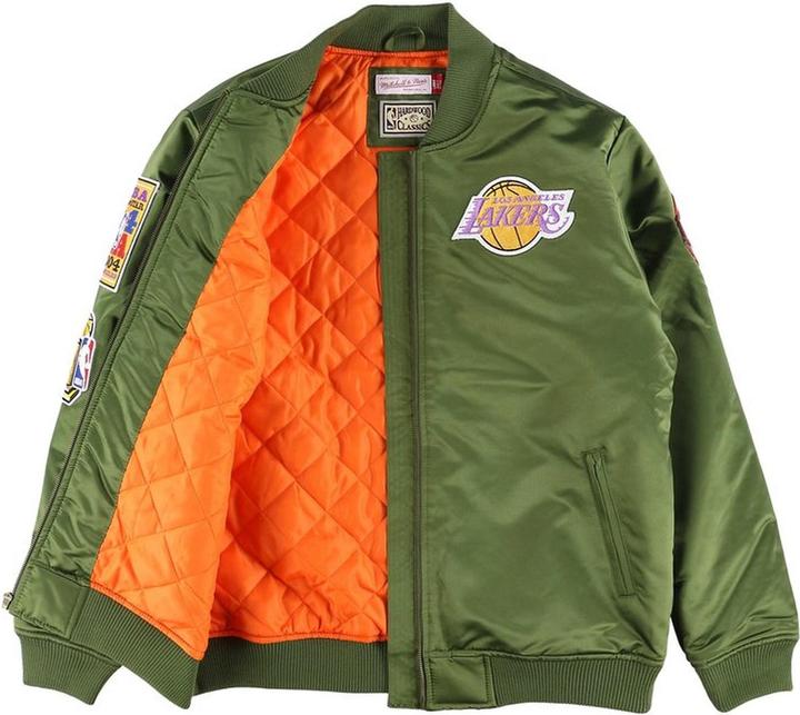 Immagine prodotto Mitchell & Ness NBA Flight Satin - Giacca bomber LA Lakers - 103809 (M)
