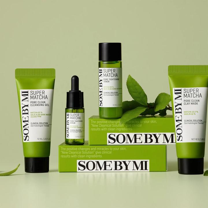 Actual product image Some By Mi Super Matcha Pore Care (Facial care set)