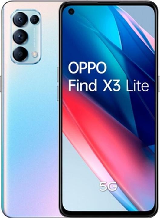 OPPO Find X3 Lite (128 GB, Galactic Silver, 6.40", Dual SIM, 5G)
