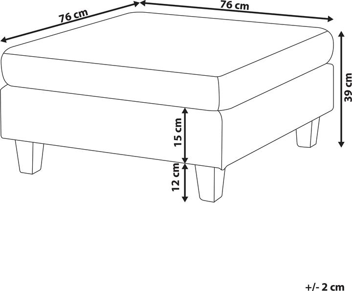 Actual product image Beliani Unstad