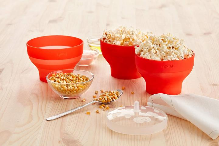Produktbild Lékué Mini Microwave PopCorn 2er Set