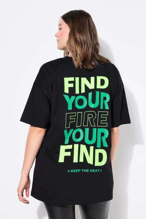 Produktbild Studio Untold T-Shirt, oversized, Neon-Print auf dem Rücken (42, 44)